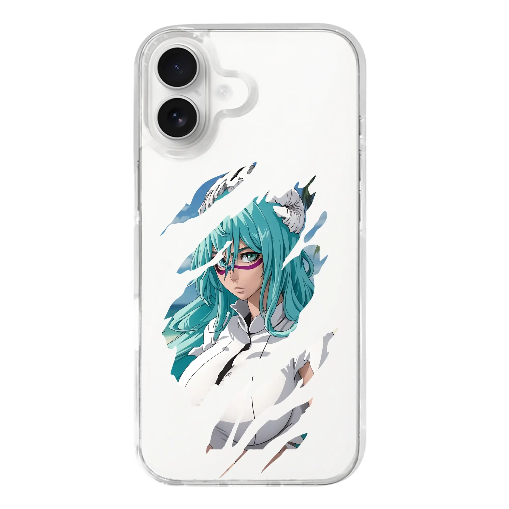 ブリーチ グッズ ネリエル・トゥ・オーデルシュヴァンク - iPhone 17シリーズ 透明スマホケース – 薄型・耐衝撃・精密フィット保護カバー